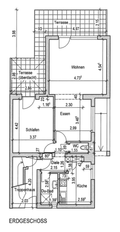 Pronájem bytu 2+1 72 m², Mülhausener Str. 23, Leverkusen, Severní Porýní-Vestfálsko Pronájem bytu 2+1 72 m², Mülhausener Str. 23, Leverkusen, Severní Porýní-Vestfálsko