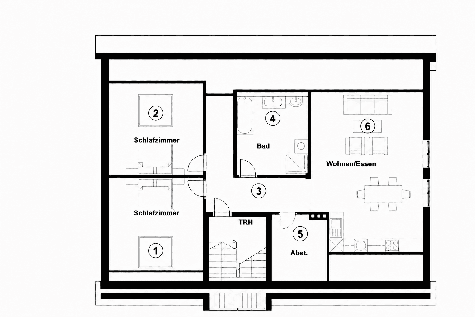 Pronájem bytu 3+kk 82 m², Wettenberg, Hessen Pronájem bytu 3+kk 82 m², Wettenberg, Hessen