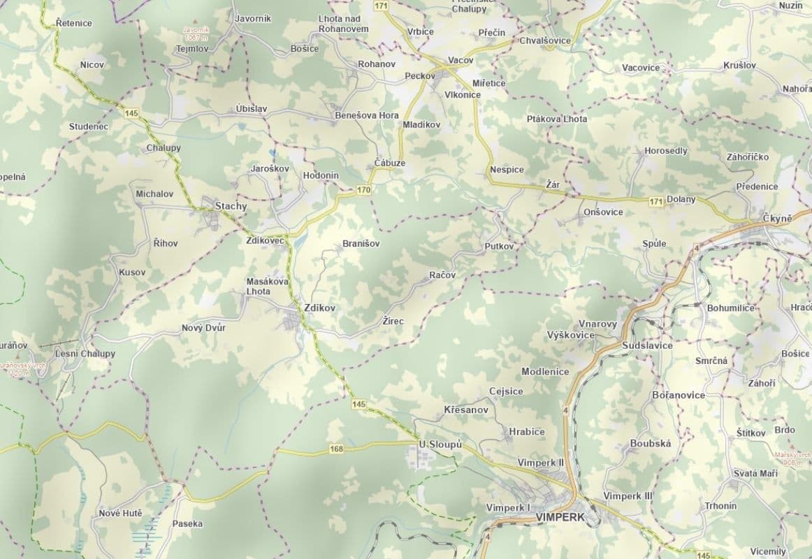 Prodej pozemku 2.283 m², Stachy, Jihočeský kraj Prodej pozemku 2.283 m², Stachy, Jihočeský kraj