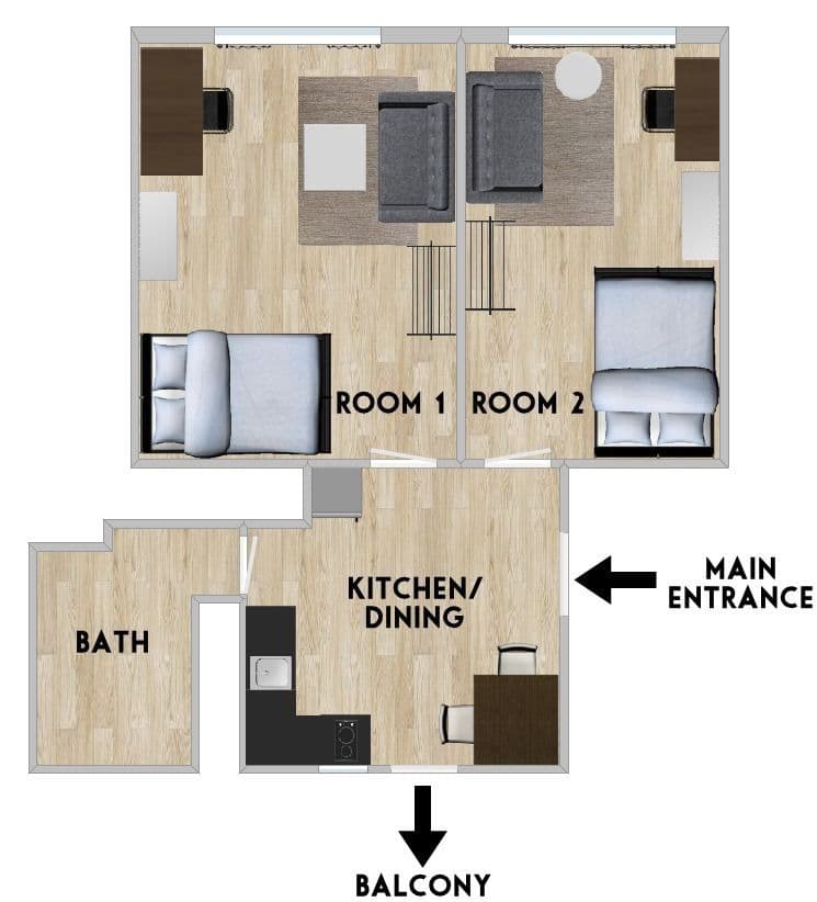 Pronájem bytu 2+1 50 m², Argentinská, Praha, Praha Pronájem bytu 2+1 50 m², Argentinská, Praha, Praha
