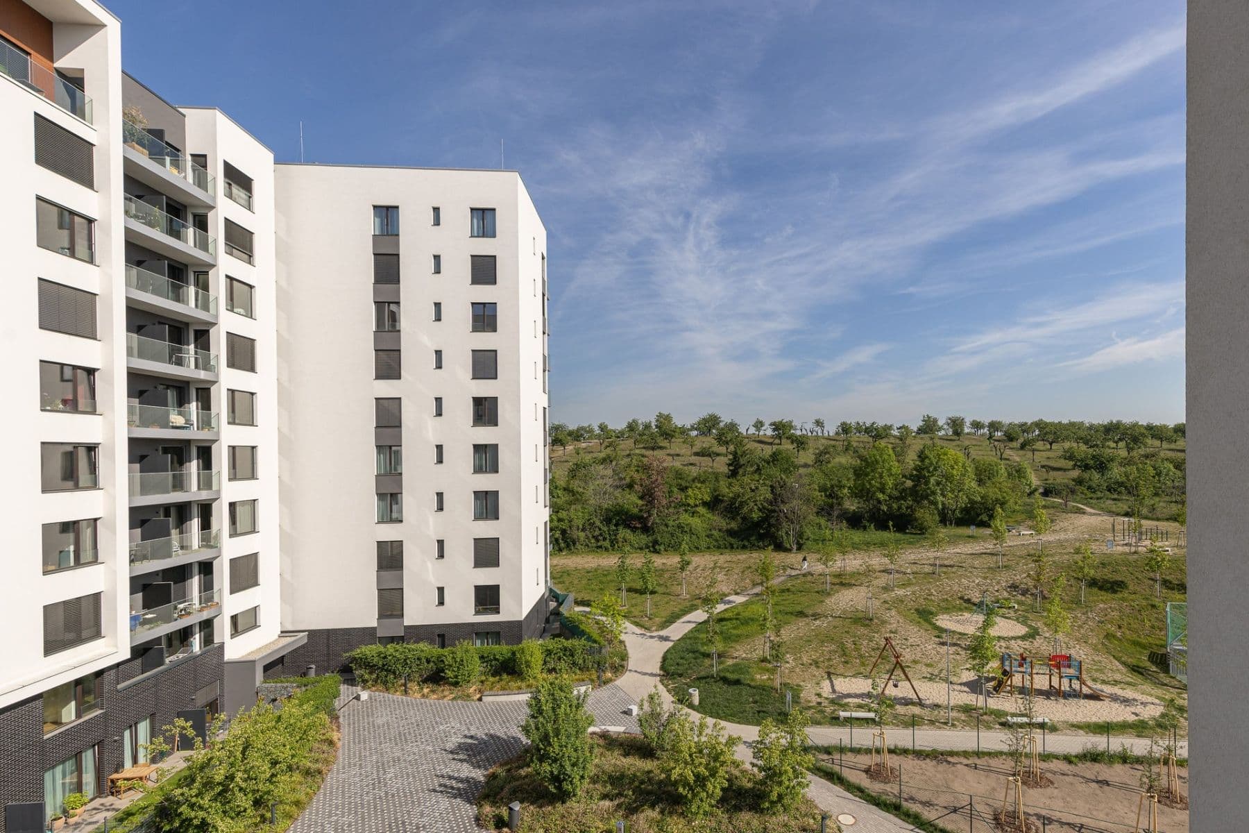 Pronájem bytu 1+kk 36 m², V třešňovce, Praha, Praha Pronájem bytu 1+kk 36 m², V třešňovce, Praha, Praha