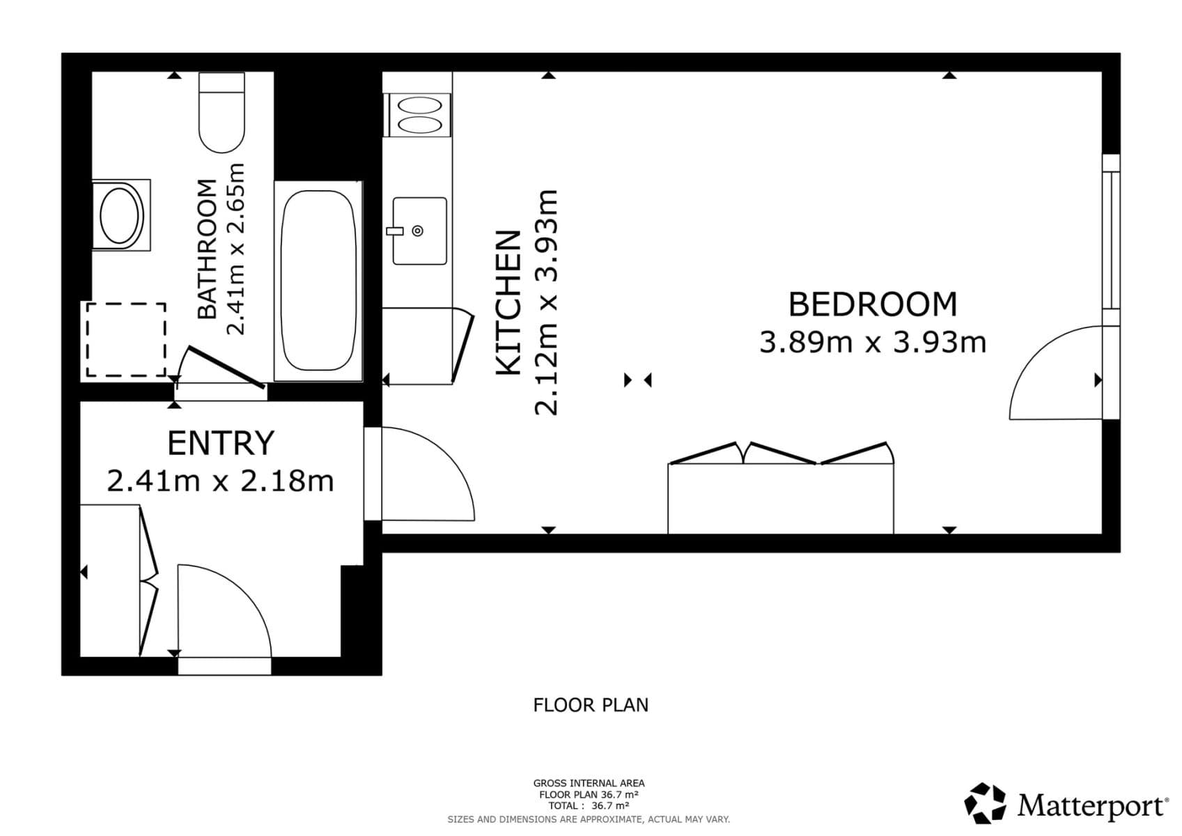 Pronájem bytu 1+kk 36 m², V třešňovce, Praha, Praha Pronájem bytu 1+kk 36 m², V třešňovce, Praha, Praha
