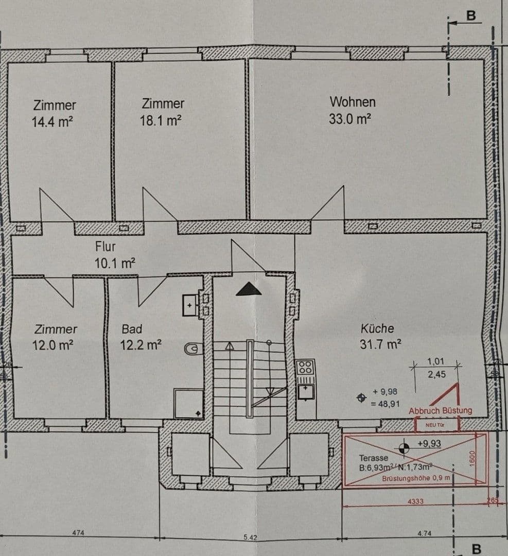 Prodej bytu 5+1 132 m², Rather Kreuzweg 63a, Düsseldorf, Severní Porýní-Vestfálsko Prodej bytu 5+1 132 m², Rather Kreuzweg 63a, Düsseldorf, Severní Porýní-Vestfálsko