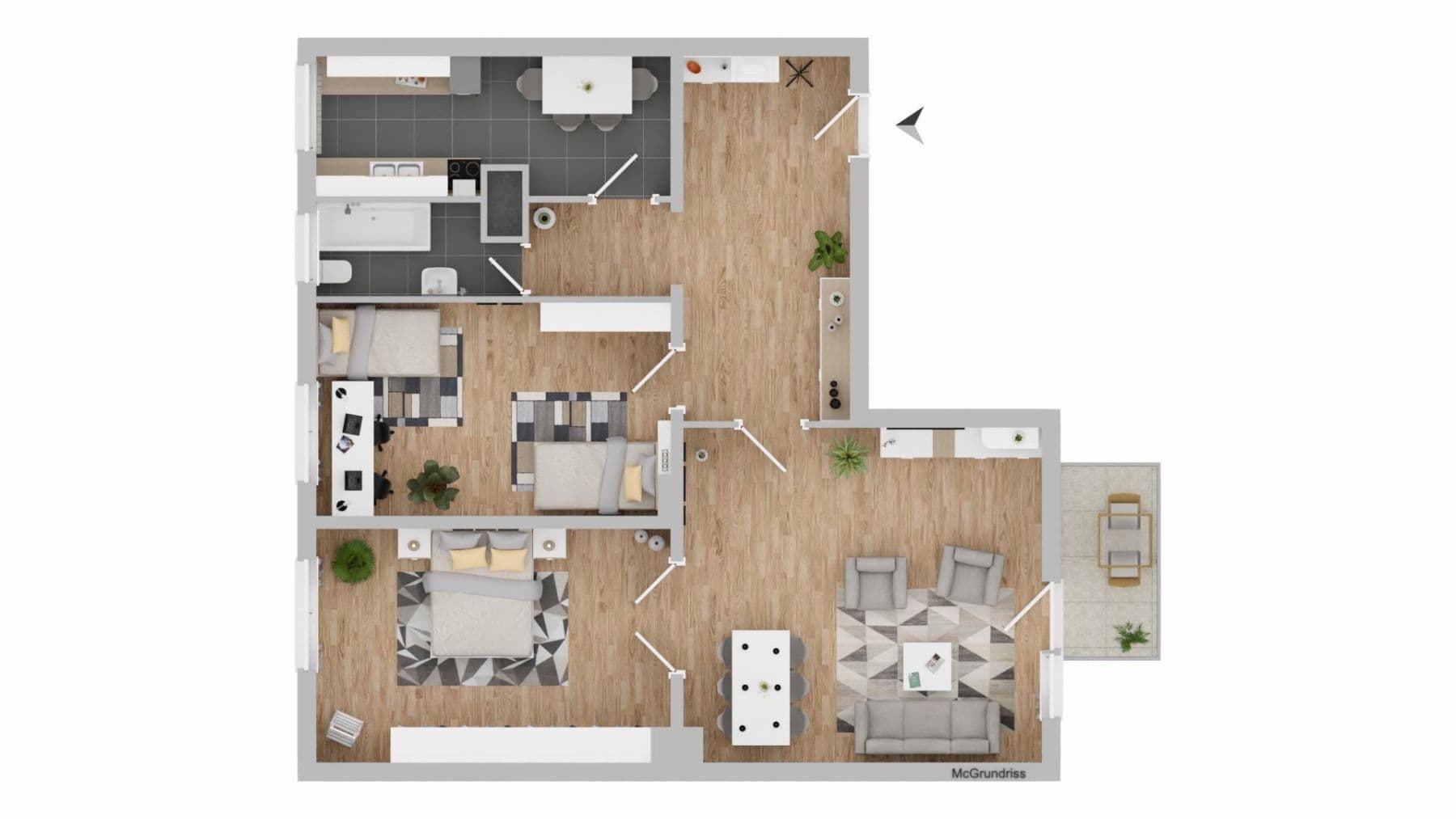 Prodej bytu 3+1 87 m², Kamminer Str., Berlin, Berlín Prodej bytu 3+1 87 m², Kamminer Str., Berlin, Berlín