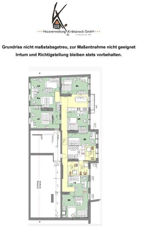 Pronájem bytu 1+1 25 m², Sendlinger Straße 42a, München, Bavorsko Pronájem bytu 1+1 25 m², Sendlinger Straße 42a, München, Bavorsko