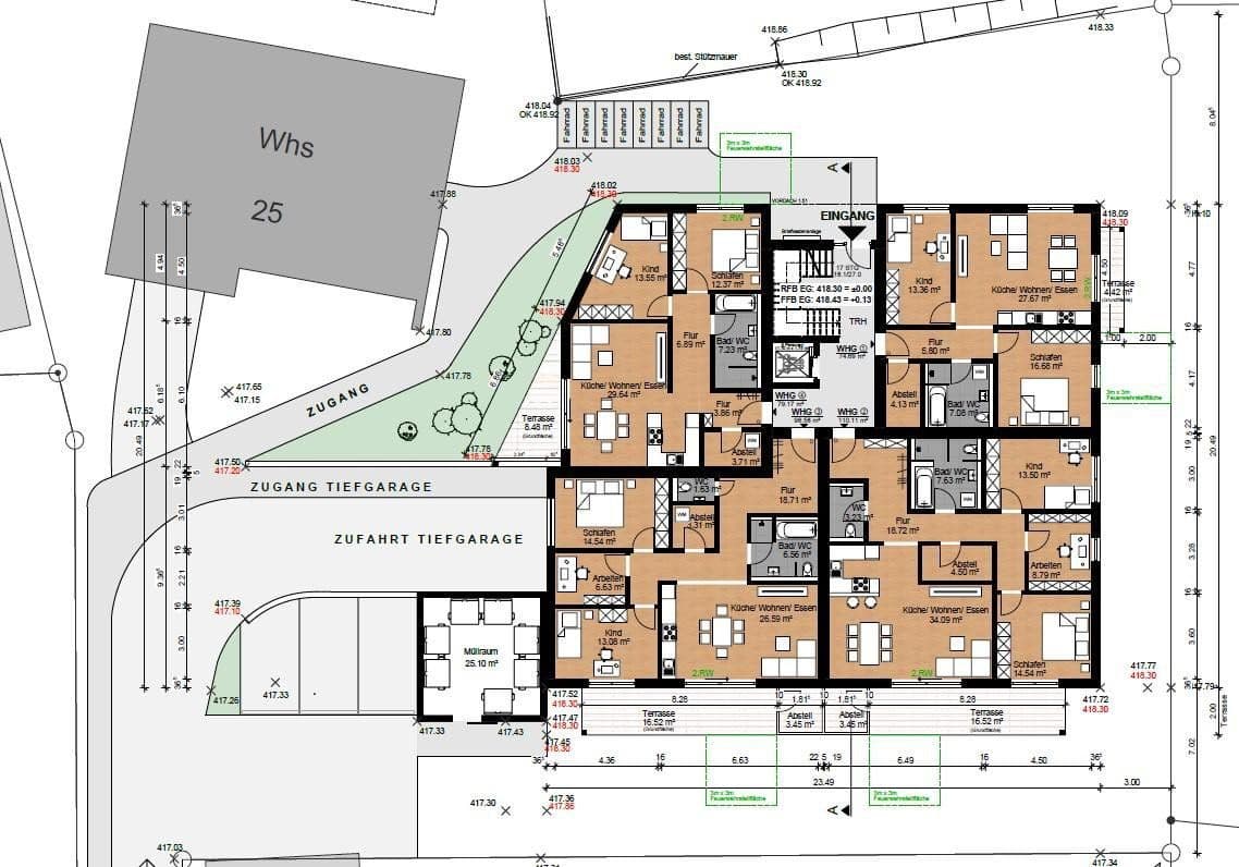 Prodej bytu 3+kk 80 m², Heubacher Straße 27, Schwäbisch Gmünd, Bádensko-Württembersko Prodej bytu 3+kk 80 m², Heubacher Straße 27, Schwäbisch Gmünd, Bádensko-Württembersko