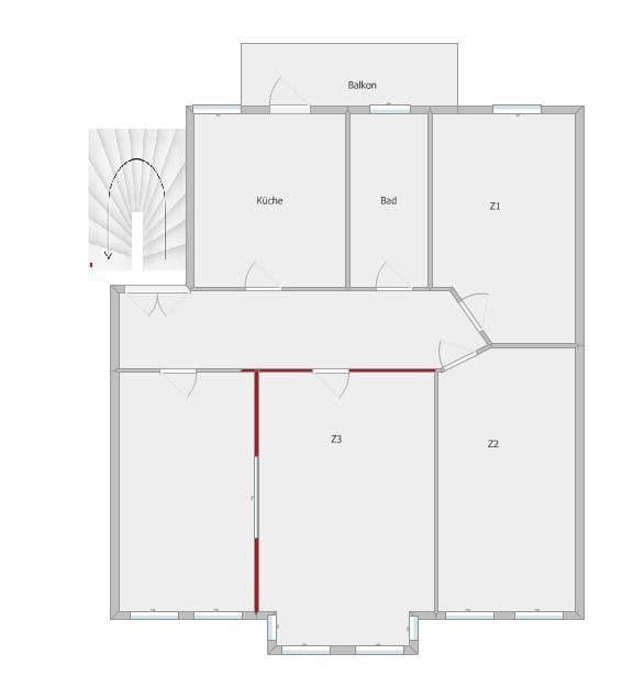 Pronájem bytu 4+1 140 m², Saarbrücken, Země Sársko Pronájem bytu 4+1 140 m², Saarbrücken, Země Sársko