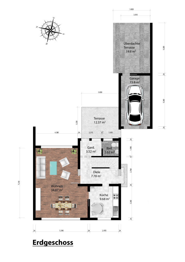 Prodej domu 116 m², pozemek 369 m², Köln OT Meschenich, Severní Porýní-Vestfálsko Prodej domu 116 m², pozemek 369 m², Köln OT Meschenich, Severní Porýní-Vestfálsko