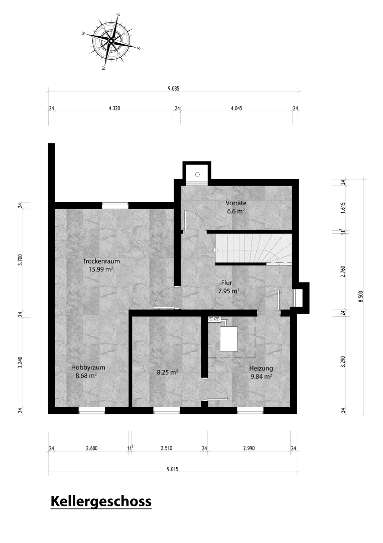 Prodej domu 116 m², pozemek 369 m², Köln OT Meschenich, Severní Porýní-Vestfálsko Prodej domu 116 m², pozemek 369 m², Köln OT Meschenich, Severní Porýní-Vestfálsko
