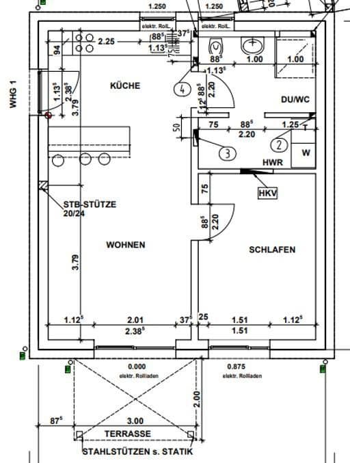 Pronájem bytu 2+1 57 m², Westheimer Straße 3, Hofgeismar, Hessen Pronájem bytu 2+1 57 m², Westheimer Straße 3, Hofgeismar, Hessen