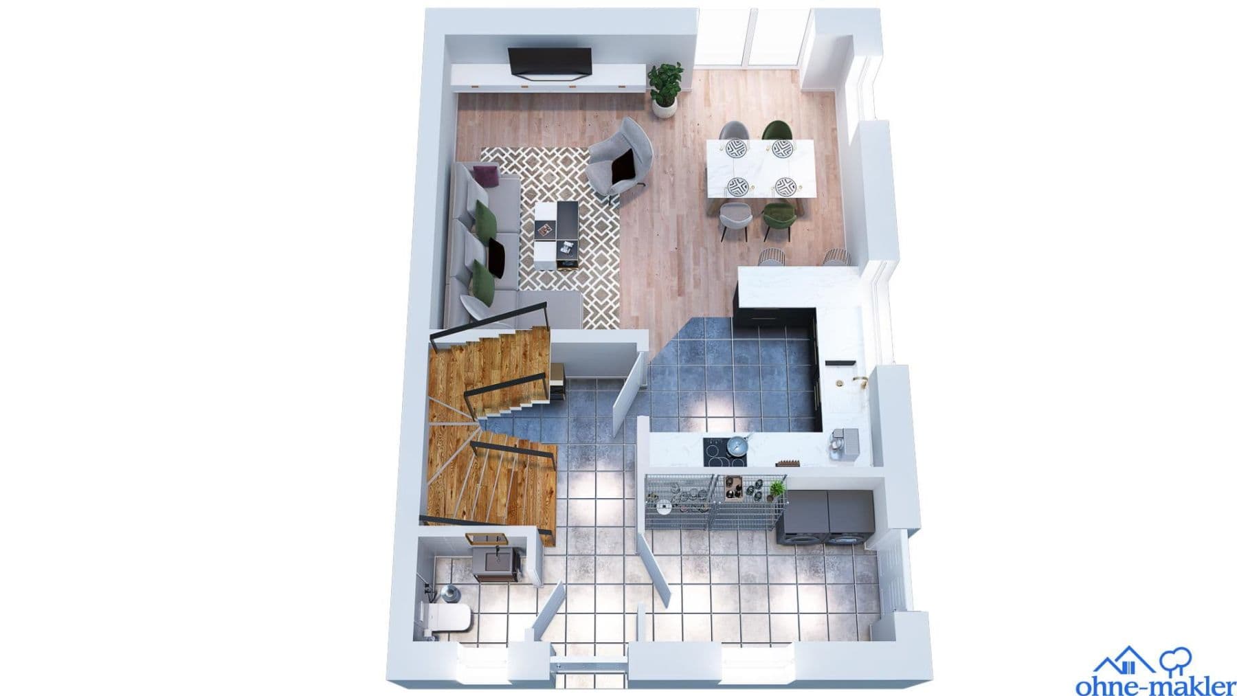 Pronájem domu 109 m², pozemek 500 m², Selsingen, Dolní Sasko Pronájem domu 109 m², pozemek 500 m², Selsingen, Dolní Sasko