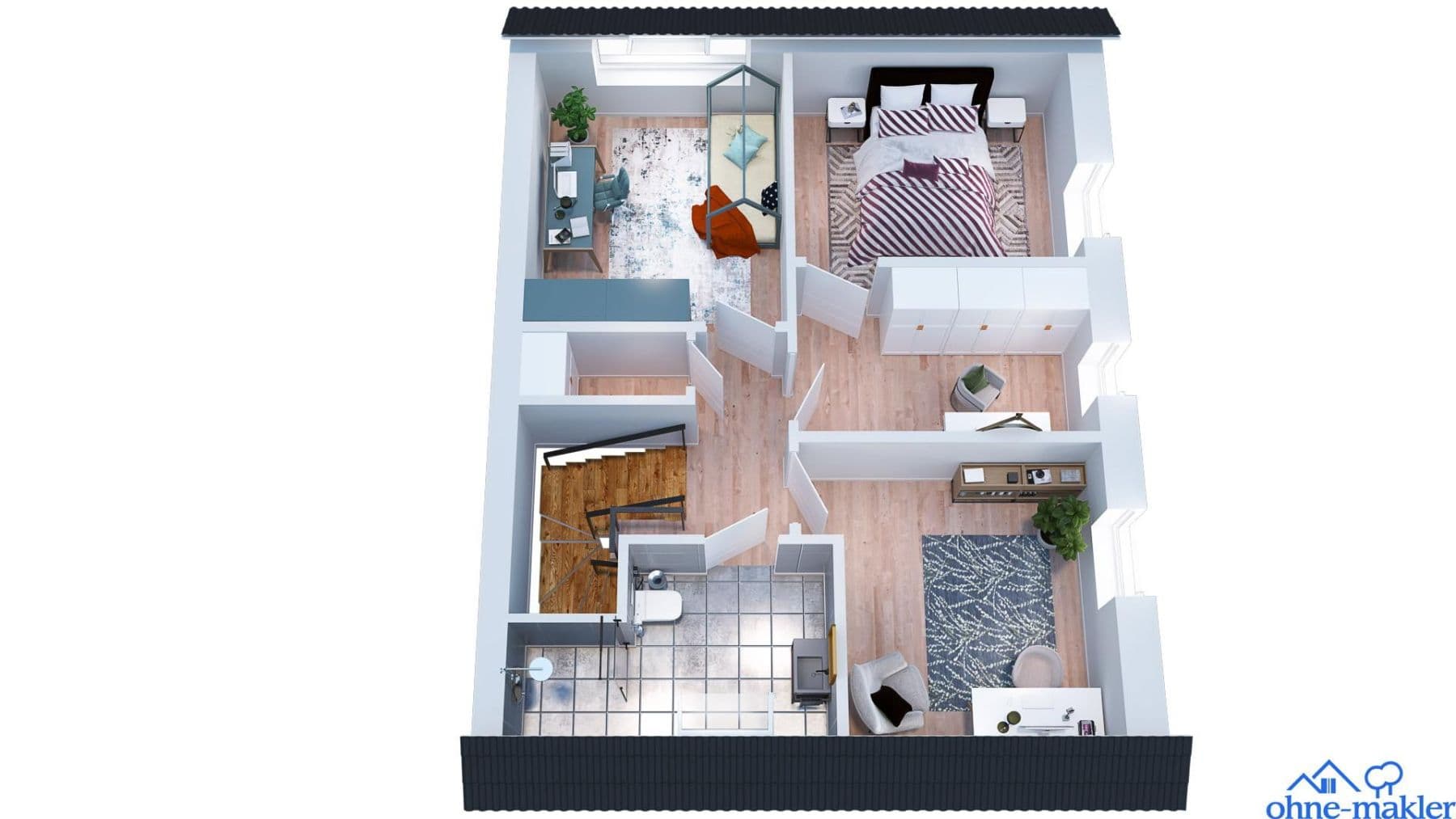 Pronájem domu 109 m², pozemek 500 m², Selsingen, Dolní Sasko Pronájem domu 109 m², pozemek 500 m², Selsingen, Dolní Sasko