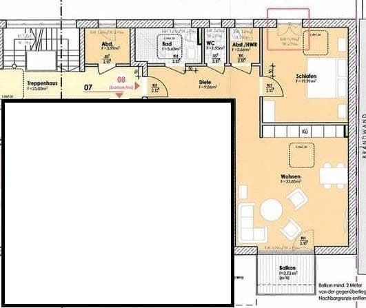 Pronájem bytu 2+1 79 m², Hamburger Allee 51b, Haus C, Nauen, Braniborsko Pronájem bytu 2+1 79 m², Hamburger Allee 51b, Haus C, Nauen, Braniborsko