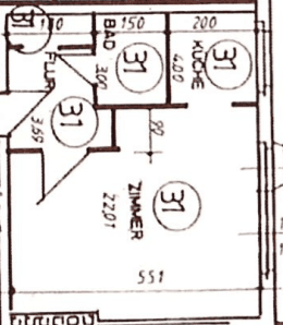 Prodej bytu 1+1 36 m², Berlin, Berlín Prodej bytu 1+1 36 m², Berlin, Berlín