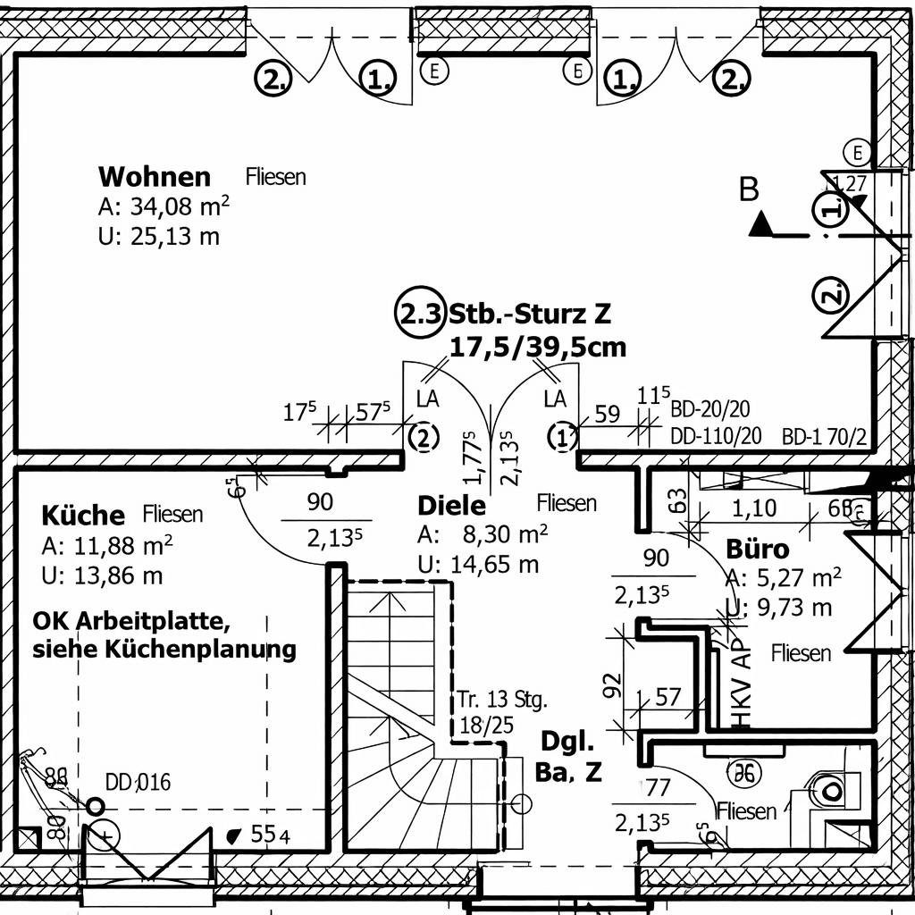 Prodej domu 151 m², pozemek 317 m², Frahmredder 85C, Hamburg, Hamburg Prodej domu 151 m², pozemek 317 m², Frahmredder 85C, Hamburg, Hamburg