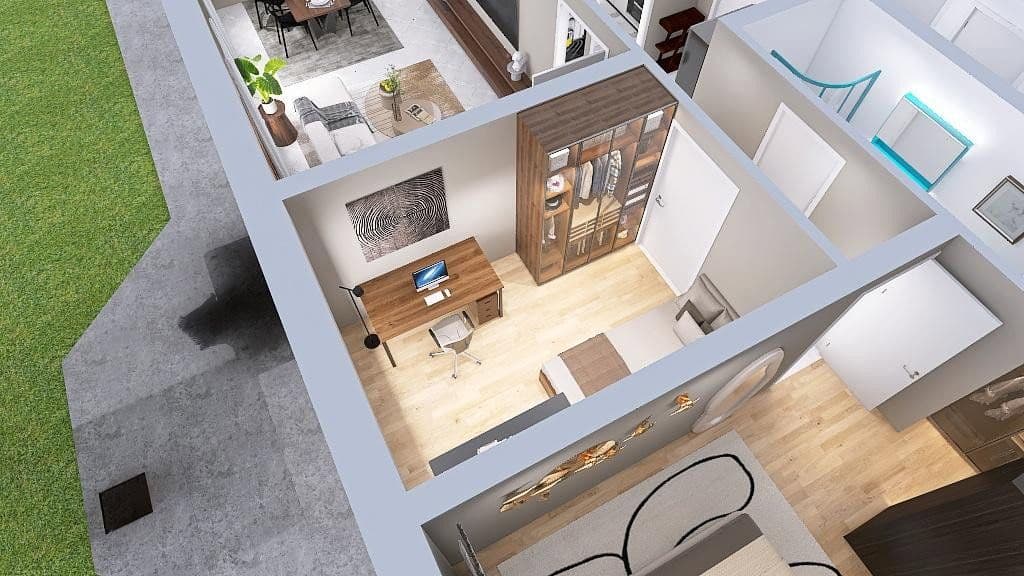 Pronájem bytu 3+1 85 m², Auf der Wacht 4, Donaueschingen, Bádensko-Württembersko Pronájem bytu 3+1 85 m², Auf der Wacht 4, Donaueschingen, Bádensko-Württembersko