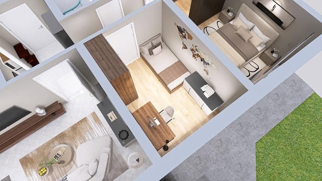 Pronájem bytu 3+1 85 m², Auf der Wacht 4, Donaueschingen, Bádensko-Württembersko Pronájem bytu 3+1 85 m², Auf der Wacht 4, Donaueschingen, Bádensko-Württembersko