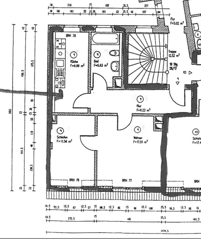 Pronájem bytu 2+1 54 m², Leipzig, Sasko Pronájem bytu 2+1 54 m², Leipzig, Sasko