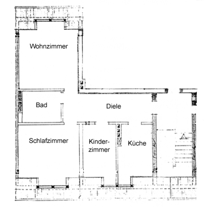 Pronájem bytu 3+1 61 m², Ludwig-Wolker Str 3, Düsseldorf, Severní Porýní-Vestfálsko Pronájem bytu 3+1 61 m², Ludwig-Wolker Str 3, Düsseldorf, Severní Porýní-Vestfálsko