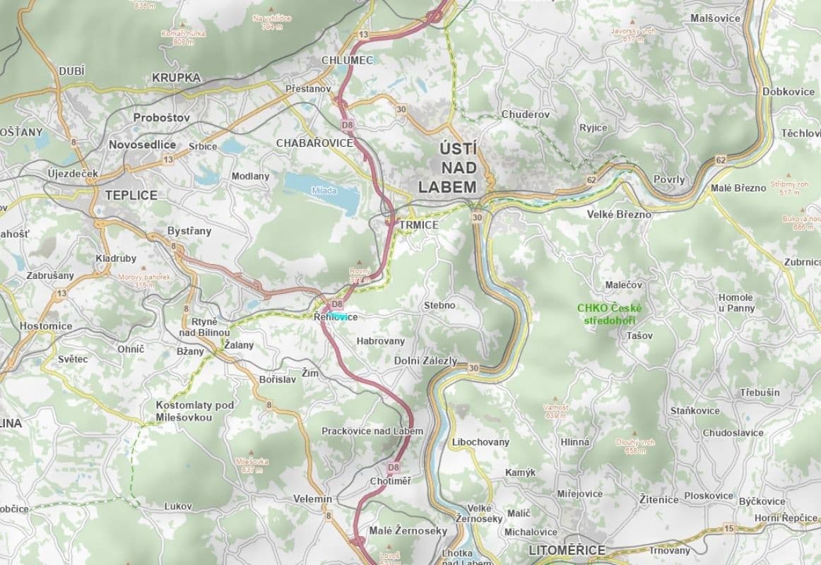 Prodej pozemku 118.686 m², Řehlovice, Ústecký kraj Prodej pozemku 118.686 m², Řehlovice, Ústecký kraj
