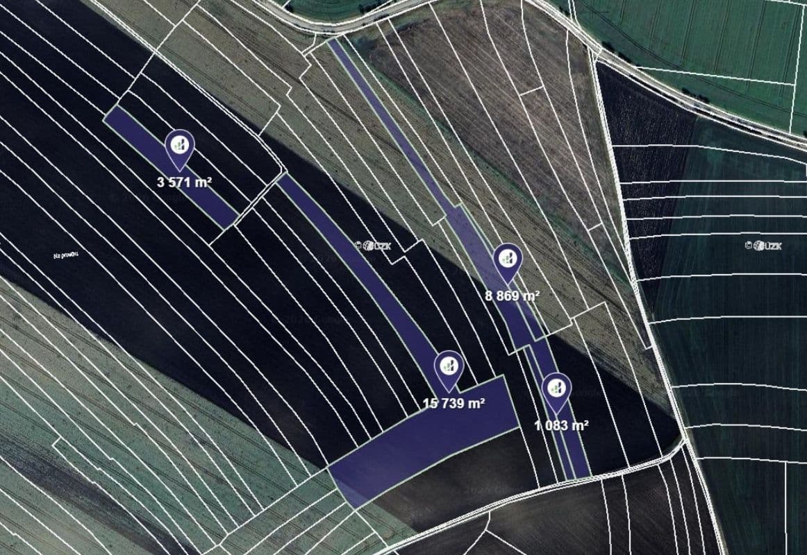 Prodej pozemku 74.702 m², Křinec, Středočeský kraj Prodej pozemku 74.702 m², Křinec, Středočeský kraj