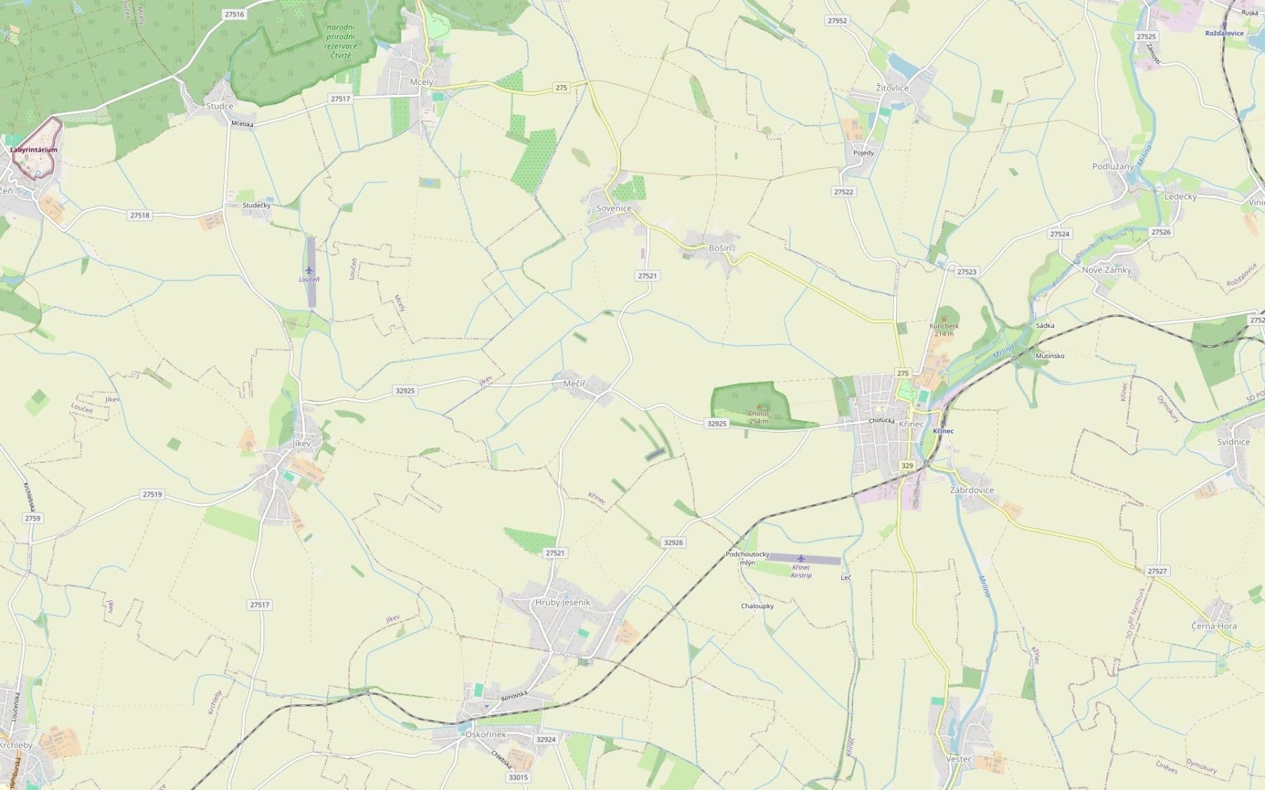 Prodej pozemku 40.073 m², Křinec, Středočeský kraj Prodej pozemku 40.073 m², Křinec, Středočeský kraj