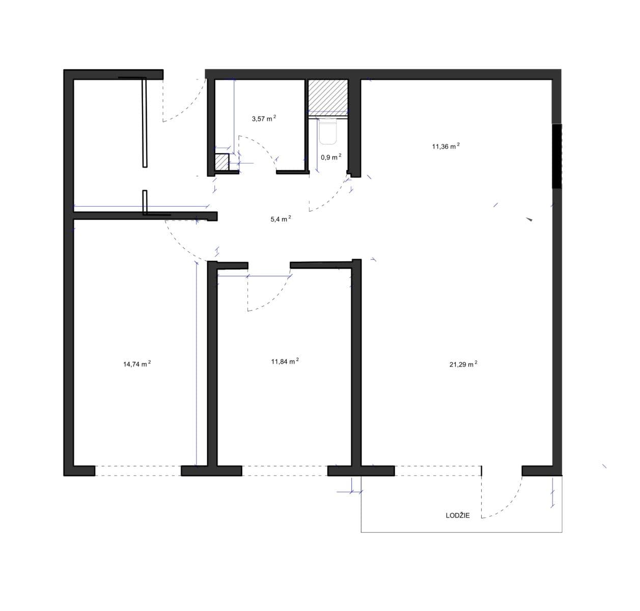 Prodej bytu 3+1 83 m², Jégého, Ružinov, Bratislavský kraj Prodej bytu 3+1 83 m², Jégého, Ružinov, Bratislavský kraj