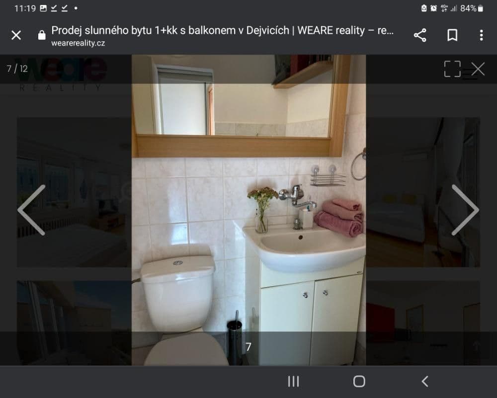 Pronájem bytu 1+kk 37 m², Banskobystrická, Praha, Praha Pronájem bytu 1+kk 37 m², Banskobystrická, Praha, Praha