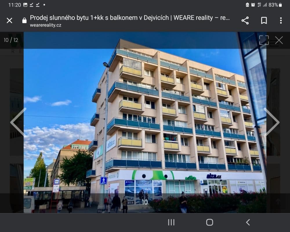 Pronájem bytu 1+kk 37 m², Banskobystrická, Praha, Praha Pronájem bytu 1+kk 37 m², Banskobystrická, Praha, Praha
