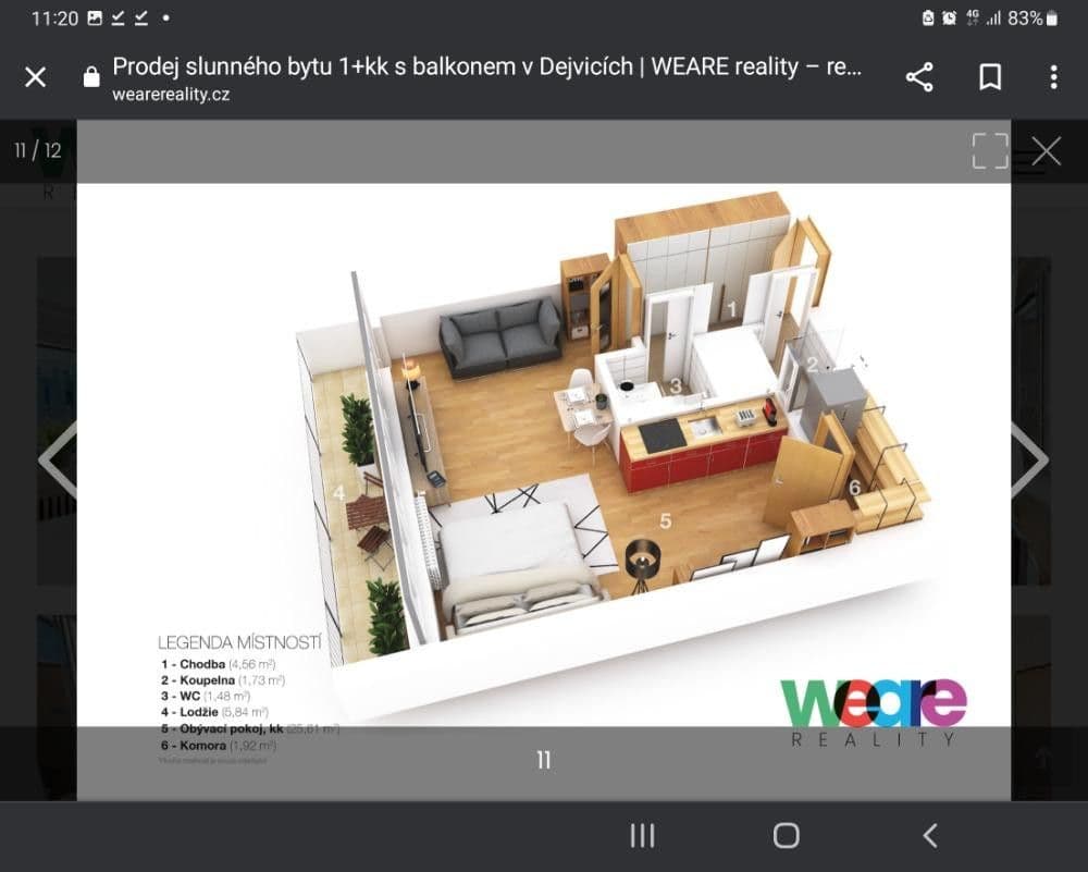 Pronájem bytu 1+kk 37 m², Banskobystrická, Praha, Praha Pronájem bytu 1+kk 37 m², Banskobystrická, Praha, Praha