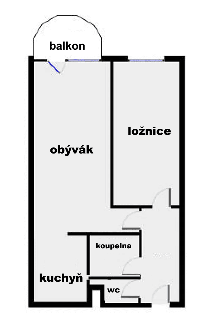 Pronájem bytu 2+kk 54 m², U Louky, Praha, Praha Pronájem bytu 2+kk 54 m², U Louky, Praha, Praha