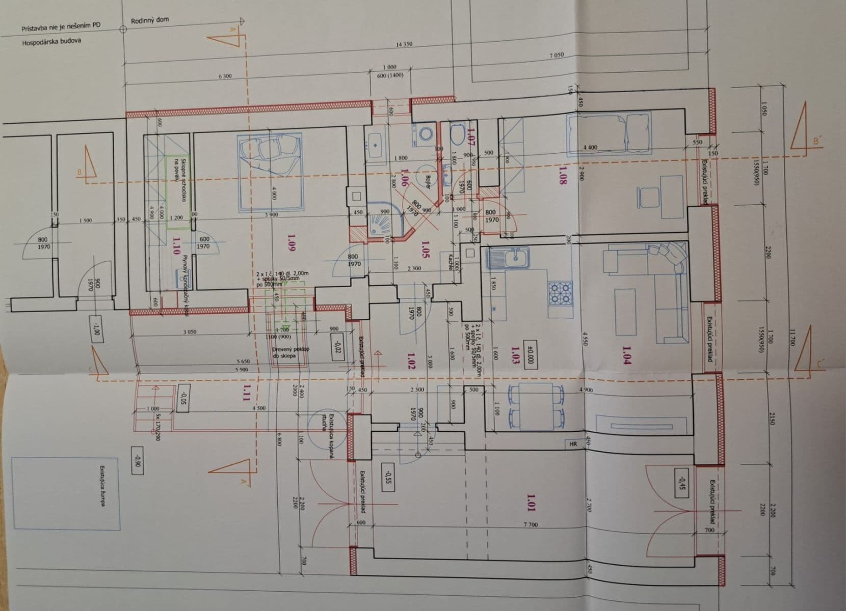 Prodej domu 129 m², pozemek 1.100 m², Prietržka, Trnavský kraj Prodej domu 129 m², pozemek 1.100 m², Prietržka, Trnavský kraj