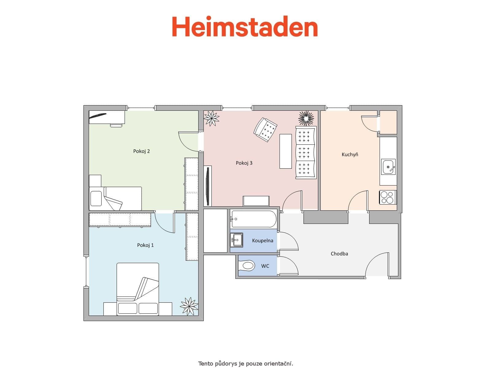 Pronájem bytu 3+1 74 m², Mírová, Havířov, Moravskoslezský kraj Pronájem bytu 3+1 74 m², Mírová, Havířov, Moravskoslezský kraj
