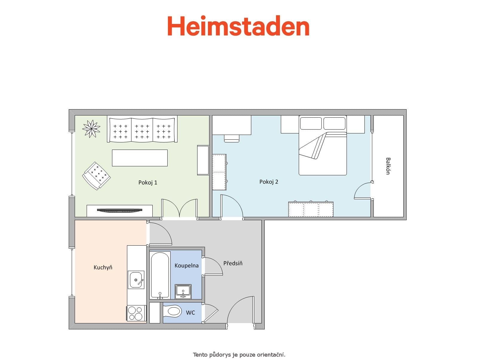Pronájem bytu 2+1 52 m², Sukova, Havířov, Moravskoslezský kraj Pronájem bytu 2+1 52 m², Sukova, Havířov, Moravskoslezský kraj