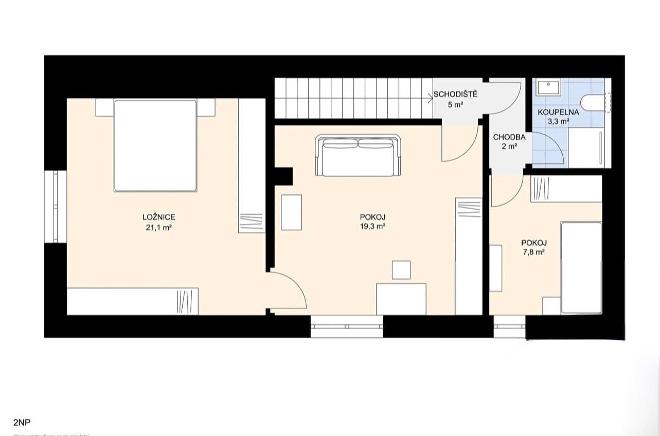 Prodej domu 85 m², pozemek 324 m², Nová Ves, Středočeský kraj Prodej domu 85 m², pozemek 324 m², Nová Ves, Středočeský kraj