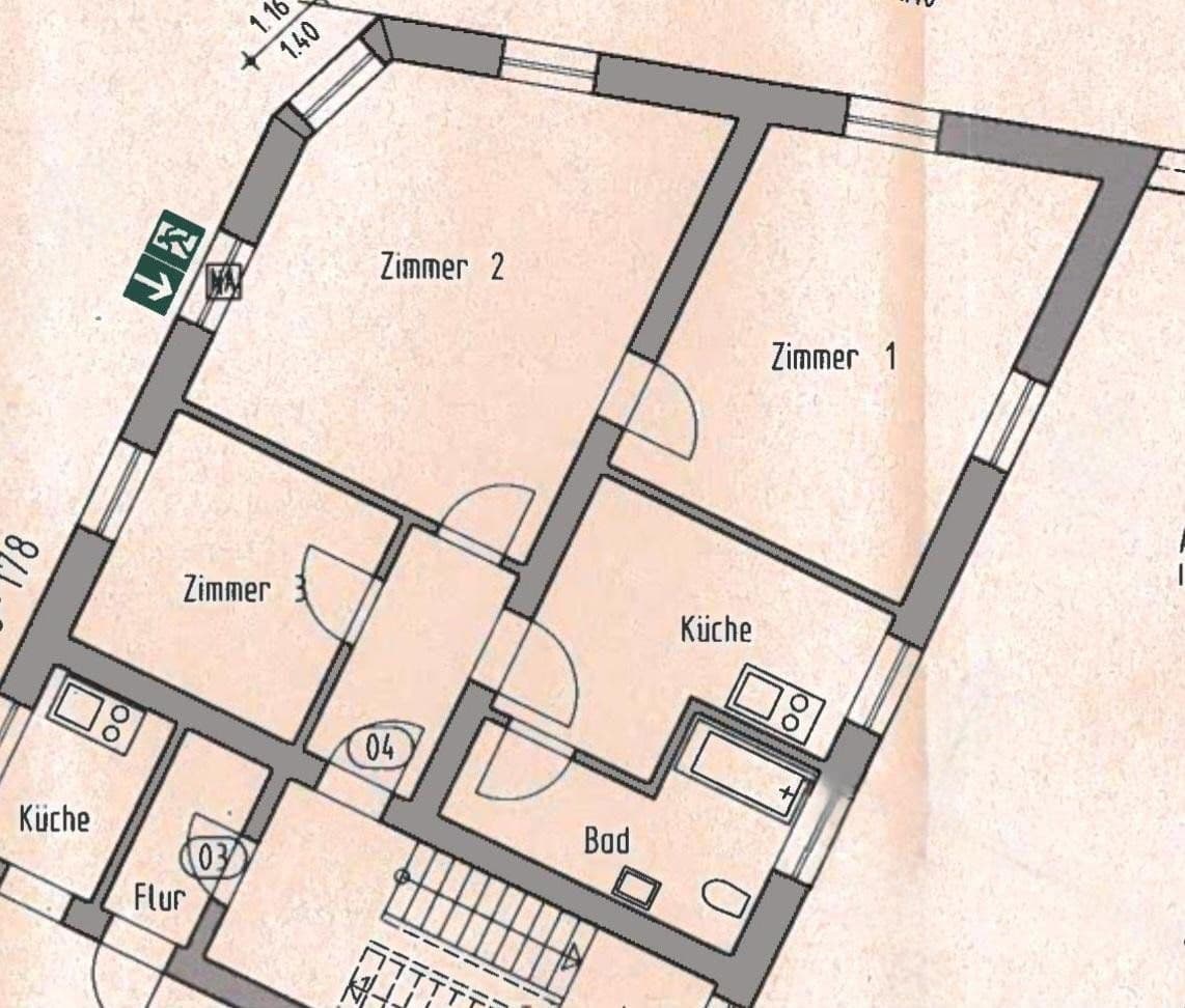 Pronájem bytu 3+1 85 m², Kölnstraße 176, Brühl, Severní Porýní-Vestfálsko Pronájem bytu 3+1 85 m², Kölnstraße 176, Brühl, Severní Porýní-Vestfálsko