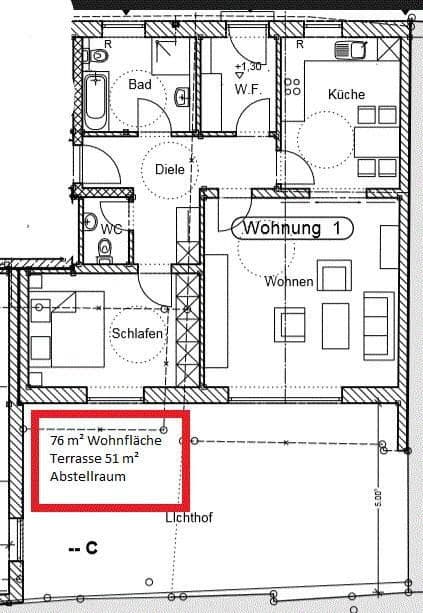 Pronájem bytu 2+kk 83 m², Ulrichstr. 10, Abensberg, Bavorsko Pronájem bytu 2+kk 83 m², Ulrichstr. 10, Abensberg, Bavorsko