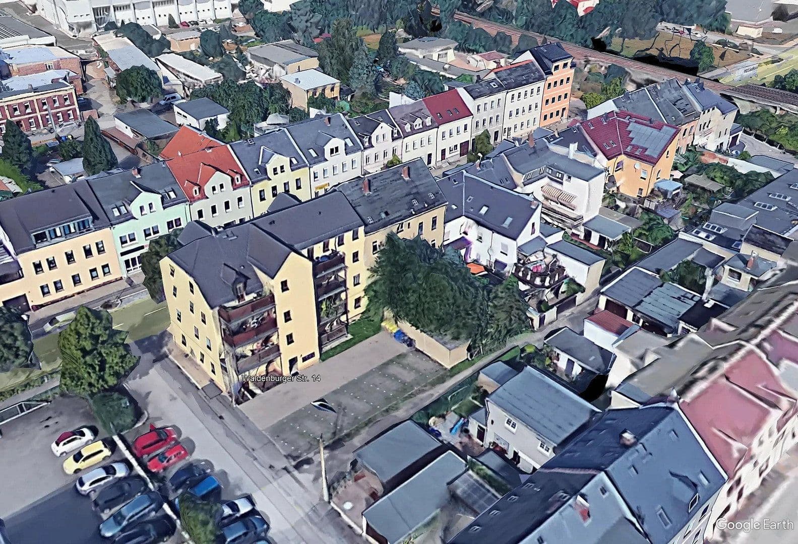 Pronájem bytu 2+1 75 m², Waldenburger Straße 14, Glauchau, Sasko Pronájem bytu 2+1 75 m², Waldenburger Straße 14, Glauchau, Sasko