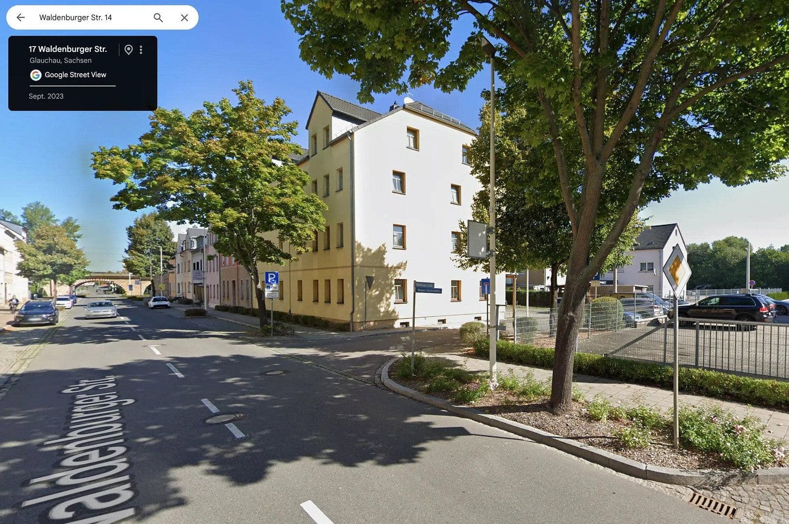 Pronájem bytu 2+1 75 m², Waldenburger Straße 14, Glauchau, Sasko Pronájem bytu 2+1 75 m², Waldenburger Straße 14, Glauchau, Sasko