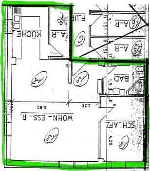 Prodej bytu 2+1 69 m², Vlothoerstr. 71c, Herford, Severní Porýní-Vestfálsko Prodej bytu 2+1 69 m², Vlothoerstr. 71c, Herford, Severní Porýní-Vestfálsko
