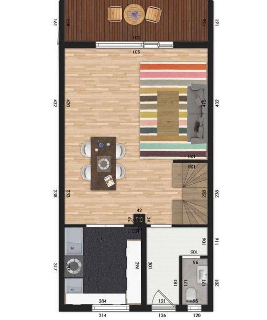 Prodej domu 125 m², pozemek 171 m², Mannheim, Bádensko-Württembersko Prodej domu 125 m², pozemek 171 m², Mannheim, Bádensko-Württembersko