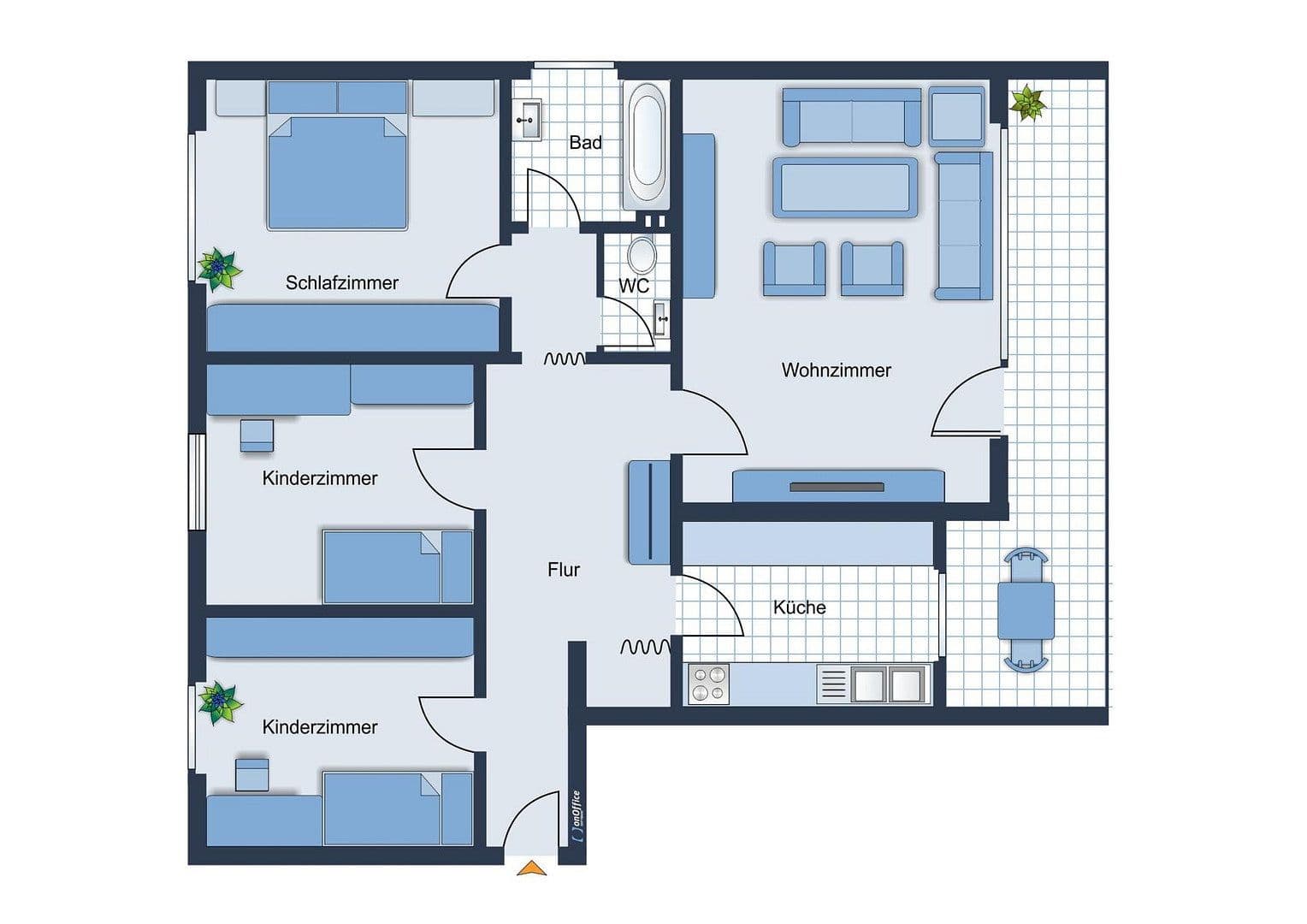 Prodej bytu 4+1 94 m², Nürnberg, Bavorsko Prodej bytu 4+1 94 m², Nürnberg, Bavorsko
