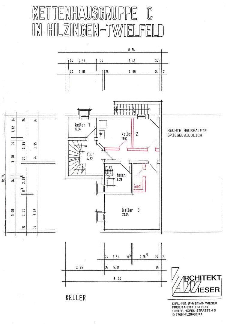 Prodej domu 116 m², pozemek 301 m², Hilzingen, Bádensko-Württembersko Prodej domu 116 m², pozemek 301 m², Hilzingen, Bádensko-Württembersko