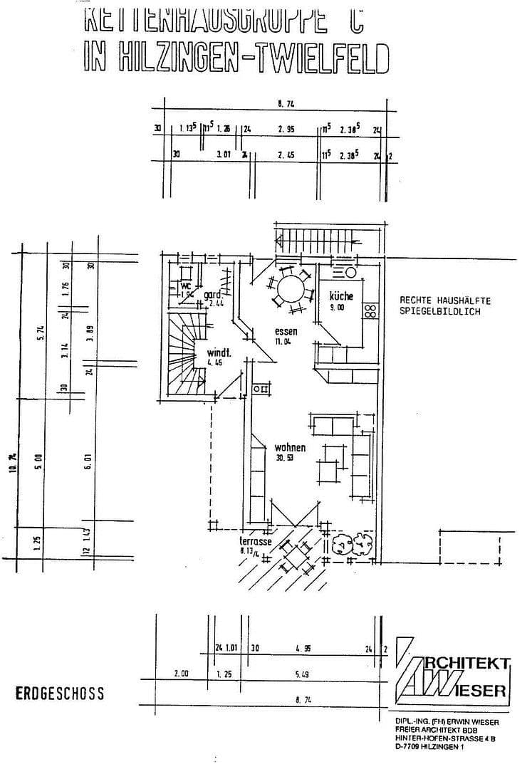 Prodej domu 116 m², pozemek 301 m², Hilzingen, Bádensko-Württembersko Prodej domu 116 m², pozemek 301 m², Hilzingen, Bádensko-Württembersko