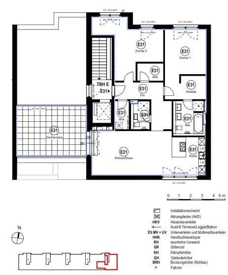 Pronájem bytu 3+1 116 m², Torfstecherweg 52, Hamburg, Hamburg Pronájem bytu 3+1 116 m², Torfstecherweg 52, Hamburg, Hamburg