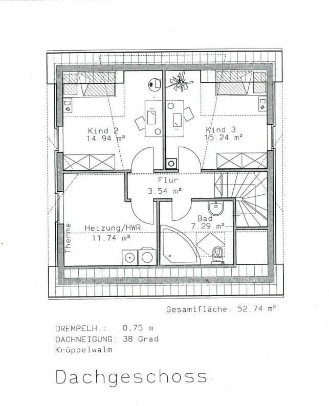 Prodej domu 175 m², pozemek 493 m², Vlotho, Severní Porýní-Vestfálsko Prodej domu 175 m², pozemek 493 m², Vlotho, Severní Porýní-Vestfálsko