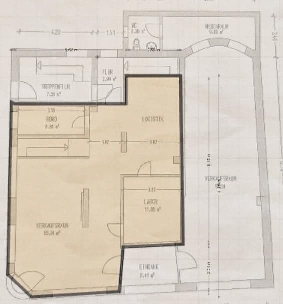 Pronájem nebytového prostoru 126 m², Bahnhofstr. 2, Bad Schwartau, Šlesvicko-Holštýnsko Pronájem nebytového prostoru 126 m², Bahnhofstr. 2, Bad Schwartau, Šlesvicko-Holštýnsko