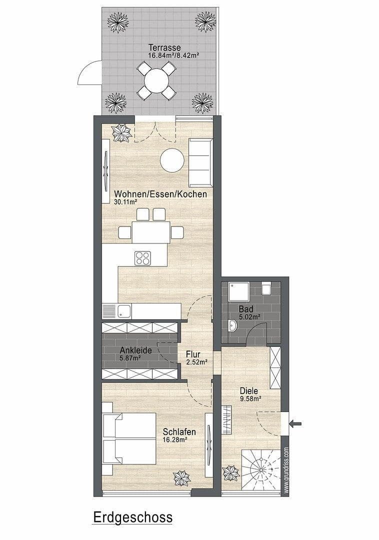 Prodej bytu 3+kk 104 m², Gladbacher Straße 47, Neuss, Severní Porýní-Vestfálsko Prodej bytu 3+kk 104 m², Gladbacher Straße 47, Neuss, Severní Porýní-Vestfálsko