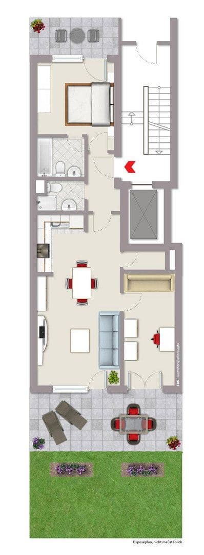 Pronájem bytu 3+1 71 m², Kleine Alexanderstraße 7, Berlin, Berlín Pronájem bytu 3+1 71 m², Kleine Alexanderstraße 7, Berlin, Berlín