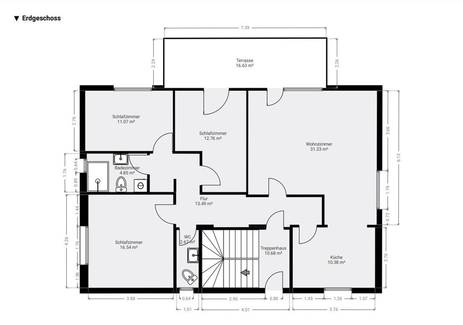 Pronájem bytu 4+kk 107 m², Wunstorf, Dolní Sasko Pronájem bytu 4+kk 107 m², Wunstorf, Dolní Sasko